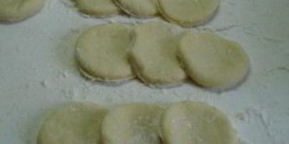 печенье розочки