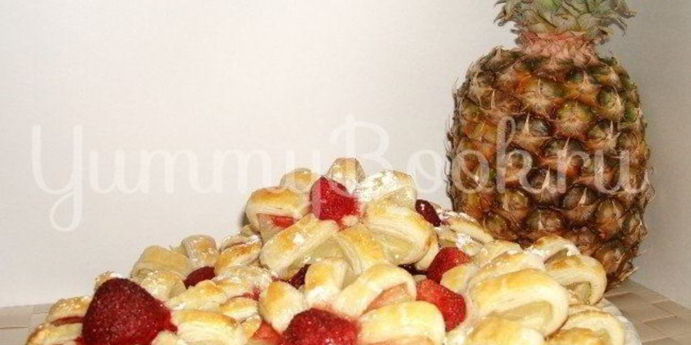 Рецепт печенье с ананасом