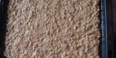 печенье с миндалем и изюмом