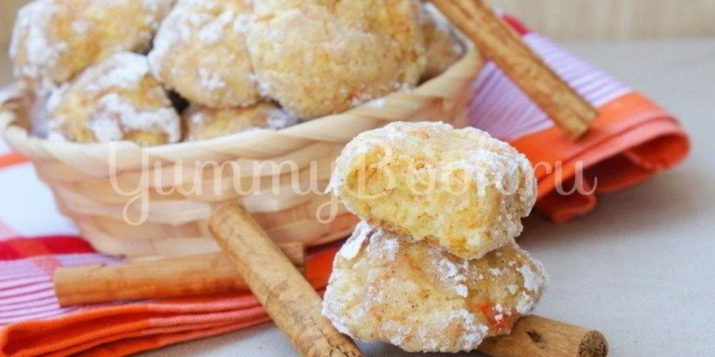 Рецепт печенье с морковью и корицей