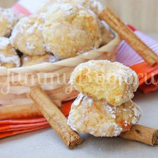 Печенье с морковью и корицей