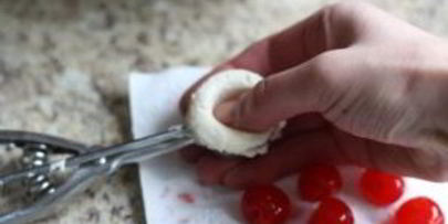 печенье с вишней