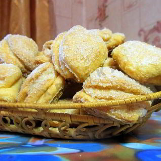 Печенье творожные треугольники