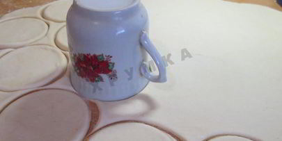 печенье творожные треугольники