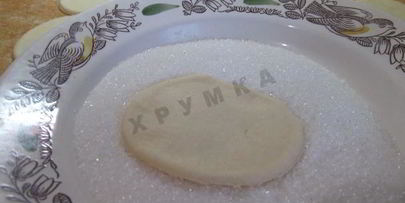 печенье творожные треугольники