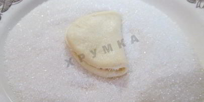 печенье творожные треугольники