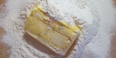 печенье творожные треугольники