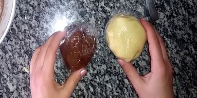 песочное печенье пуговицы