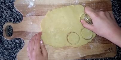 песочное печенье пуговицы