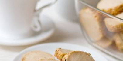 песочное печенье с фисташками