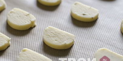 песочное печенье с лавандой