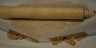 песочное печенье с розмарином и грецкими орехами