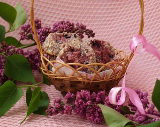 Песочное печенье со смородиной