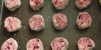 песочное печенье со смородиной