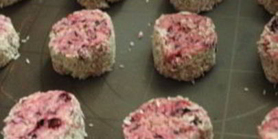 песочное печенье со смородиной