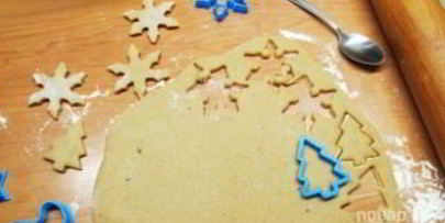 рождественское печенье с глазурью