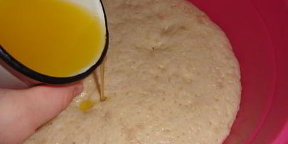 сдобные рогалики с лимонной начинкой