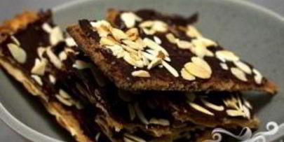 шоколадно-карамельные крекеры