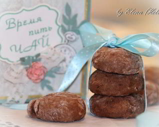 Шоколадно-овсяное печенье Английское чаепитие
