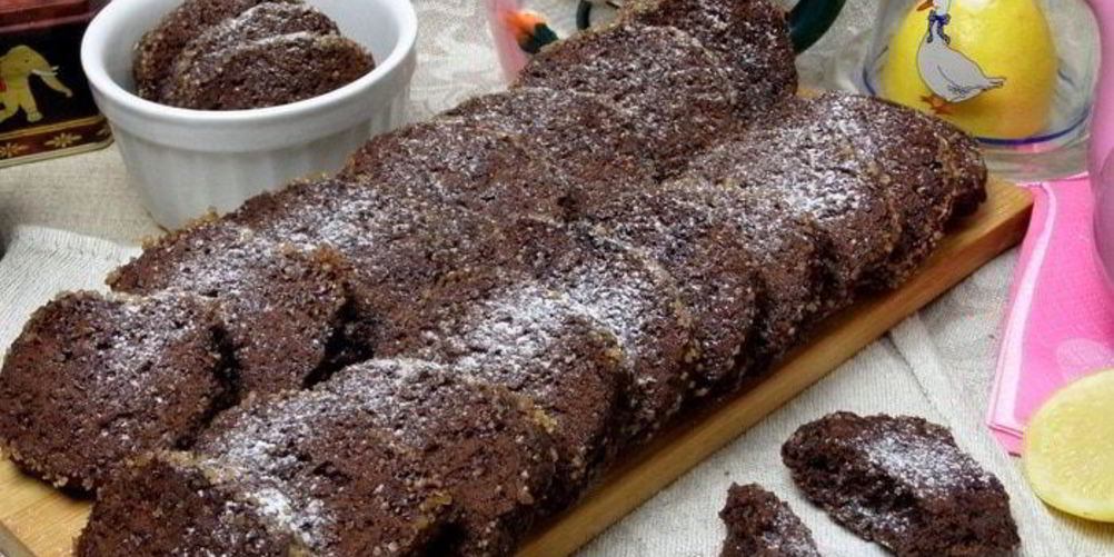 Рецепт шоколадное печенье пикантное