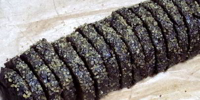 шоколадное печенье пикантное