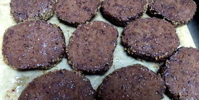 шоколадное печенье пикантное