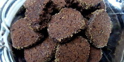 шоколадное печенье пикантное