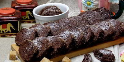 шоколадное печенье пикантное