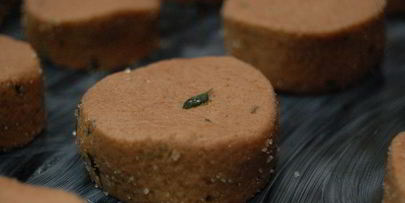 шоколадное печенье с тимьяном