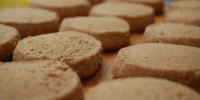 шоколадное печенье с тимьяном