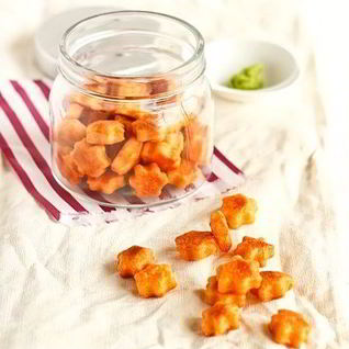 Сырные крекеры с васаби