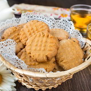 Тающее арахисовое печенье