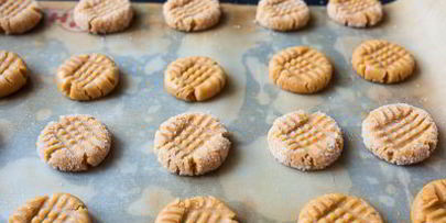 тающее арахисовое печенье