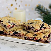 Рецепт Тертое печенье с вареньем