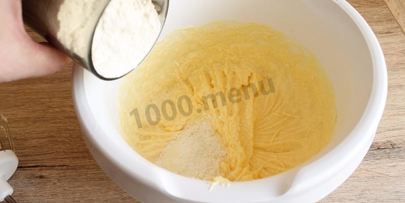 тертое печенье с вареньем