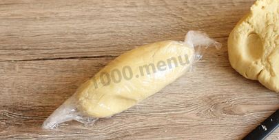 тертое печенье с вареньем