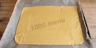 тертое печенье с вареньем