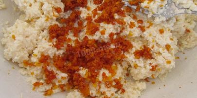 творожно апельсиновое печенье с глазурью