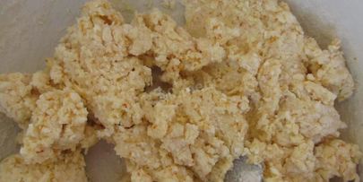 творожно апельсиновое печенье с глазурью