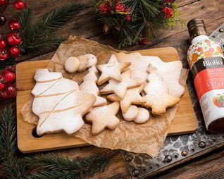 Творожное печенье Рождественское