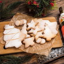 Рецепт Творожное печенье Рождественское