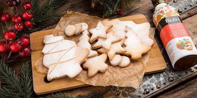 творожное печенье рождественское