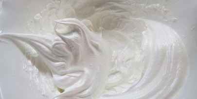 творожное печенье с меренгой