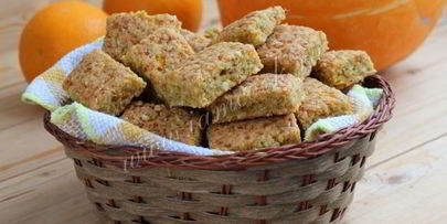 тыквенное печенье с орехами