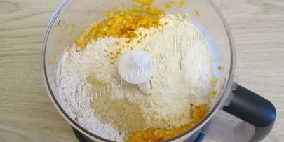 тыквенное печенье с орехами