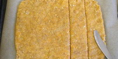 тыквенное печенье с орехами