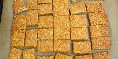 тыквенное печенье с орехами