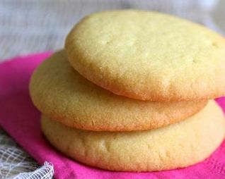 Ванильное песочное печенье к кофе