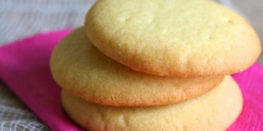 Рецепт ванильное песочное печенье к кофе