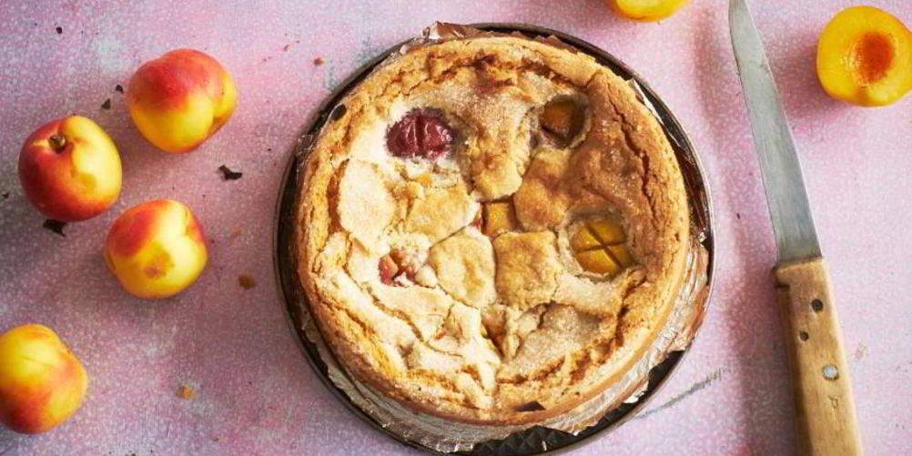 Рецепт безглютеновый пирог на гречневой и миндальной муке с абрикосами